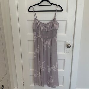 Wilfred Genoa dress, grey and pink, size M